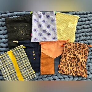 Lot of 7 IPSY drawstring bags(free w/ bundle)